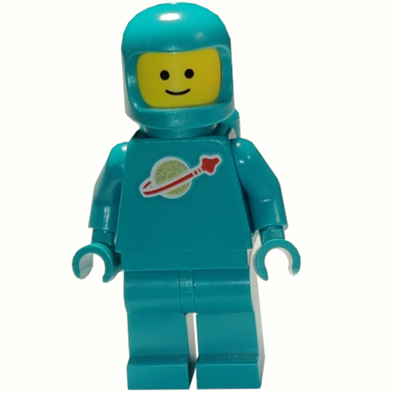 LEGO Classic Spaceman, Dark Turquoise with Airtanks (fig-016348)