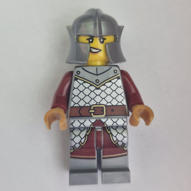 LEGO Griffin Knight, Female, Dark Red Arms (fig-016358)