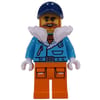 Arctic Explorer, Captain Nautilus, Medium Azure Jacket, Orange Legs, White Fur Neckwear, Dark Blue Cap