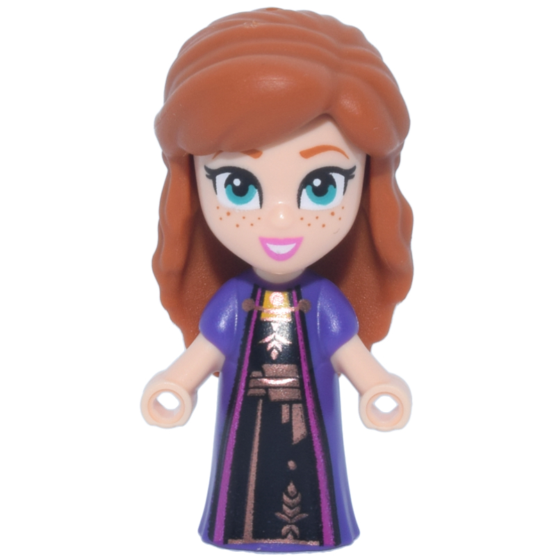 LEGO Anna - Microdoll, Dark Purple Dress (fig-016423)