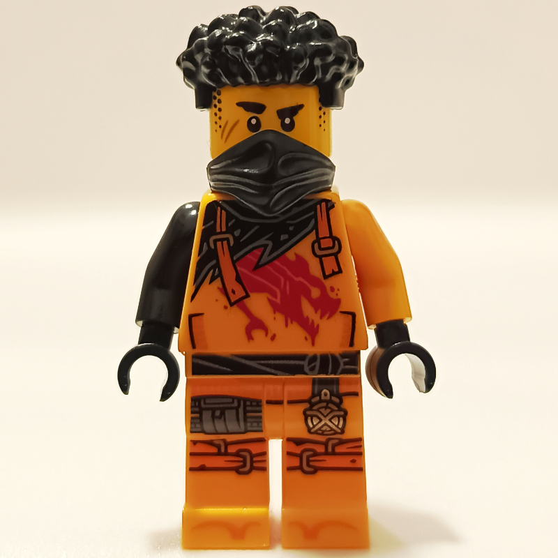 LEGO Arin, Black Hair and Mask (fig-016431)