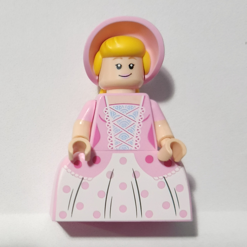 LEGO Bo Peep, Large Bright Pink Dress (fig-016432)
