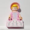 Bo Peep, Large Bright Pink Dress
