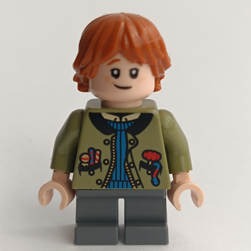 LEGO Ron Weasley, Olive Green Jacket (fig-016459)