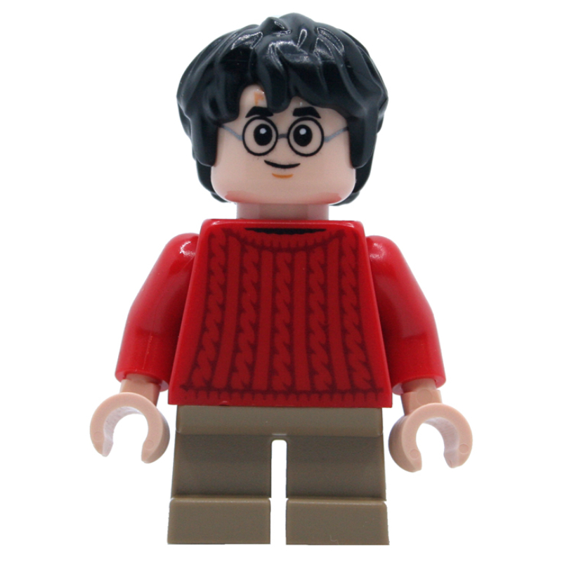 LEGO Harry Potter, Red Sweater, Short Dark Tan Legs (fig-016474)