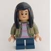 Cho Chang, Short Legs, Olive Green Jacket
