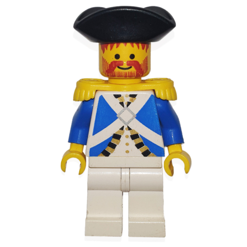 LEGO Soldier (Imperial Soldier) - Yellow Epaulettes, 3626b (fig-016512)