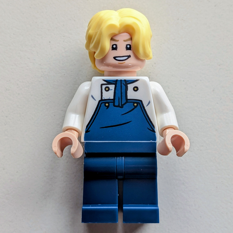 LEGO Sanji, Dark Blue Overalls (fig-016633)