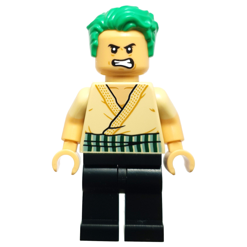 LEGO Roronoa Zoro, Hair, Angry (fig-016651)