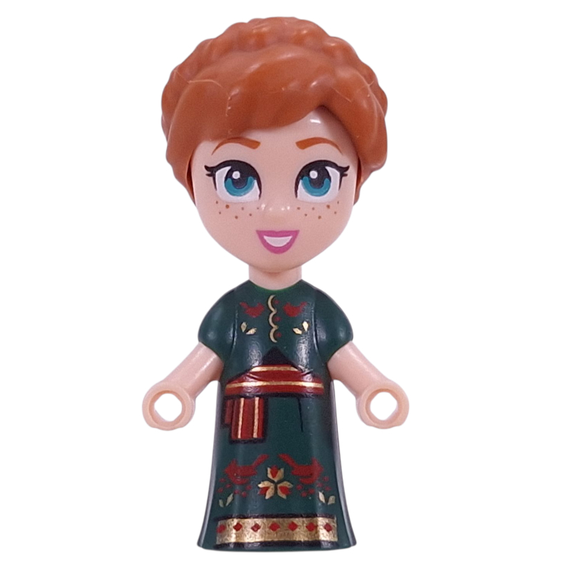 LEGO Anna - Microdoll, Dark Green Dress (fig-016734)