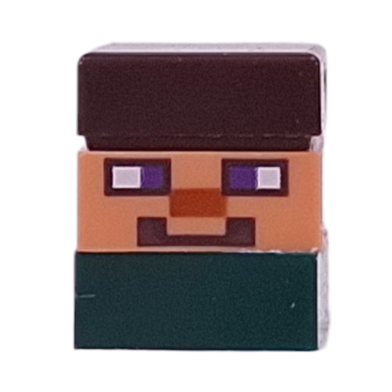 LEGO Micromob Steve, Dark Green Torso (fig-016737)