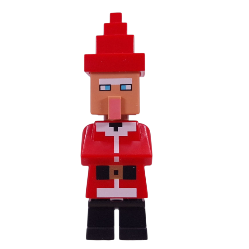 LEGO Villager, Santa Skin (fig-016744)