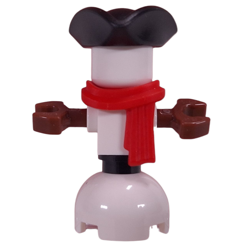 LEGO Snowman, Tricorn, Scarf (fig-016755)