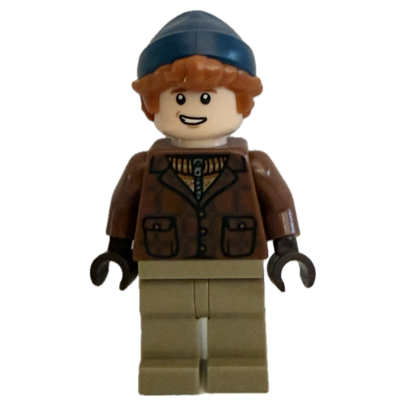 LEGO Ron Weasley, Dark Brown Jacket (fig-016791)