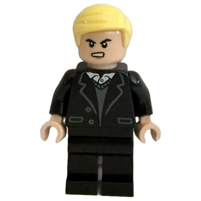 LEGO Draco Malfoy, Black Coat, Long Legs (fig-016797)