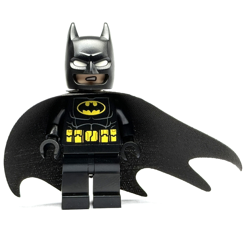 LEGO Batman, Black Suit, Black Cowl, Cloth Cape (fig-016821)