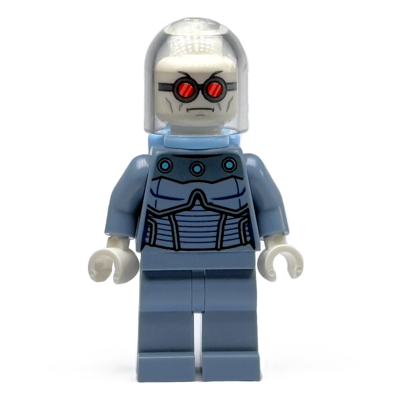 LEGO Mr. Freeze, Sand Blue Suit, Bright Light Blue Tanks (fig-016827)