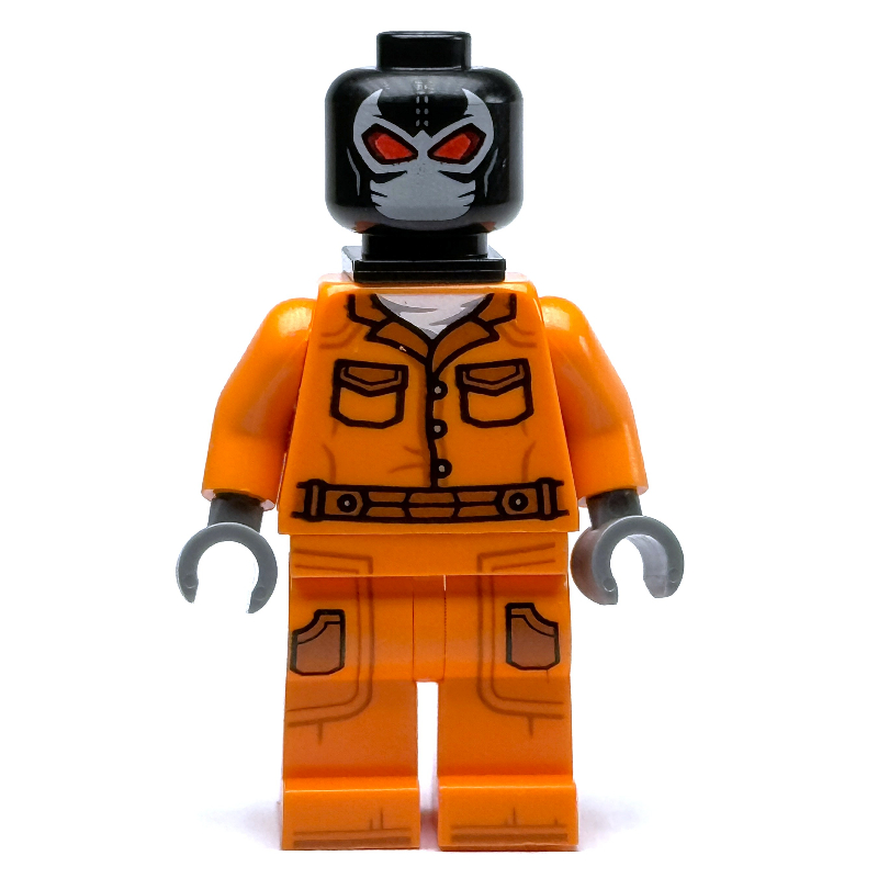 LEGO Bane, Prison Clothes, Neck Bracket (fig-016829)