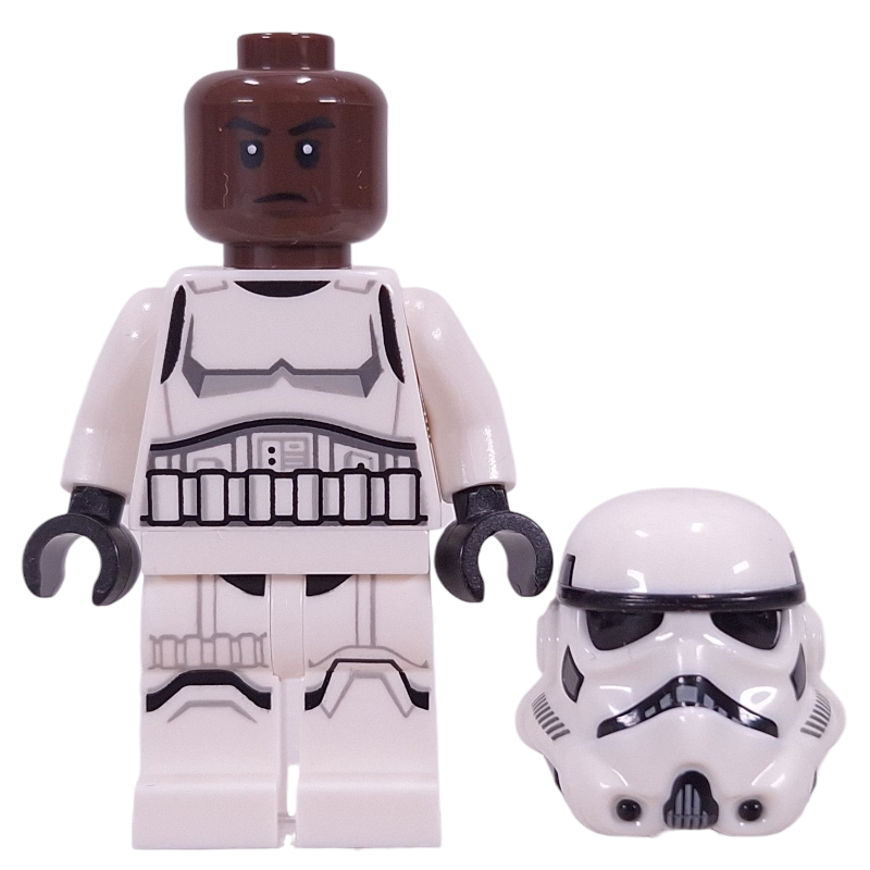 LEGO Stormtrooper, Umber Brown Head (fig-016889)