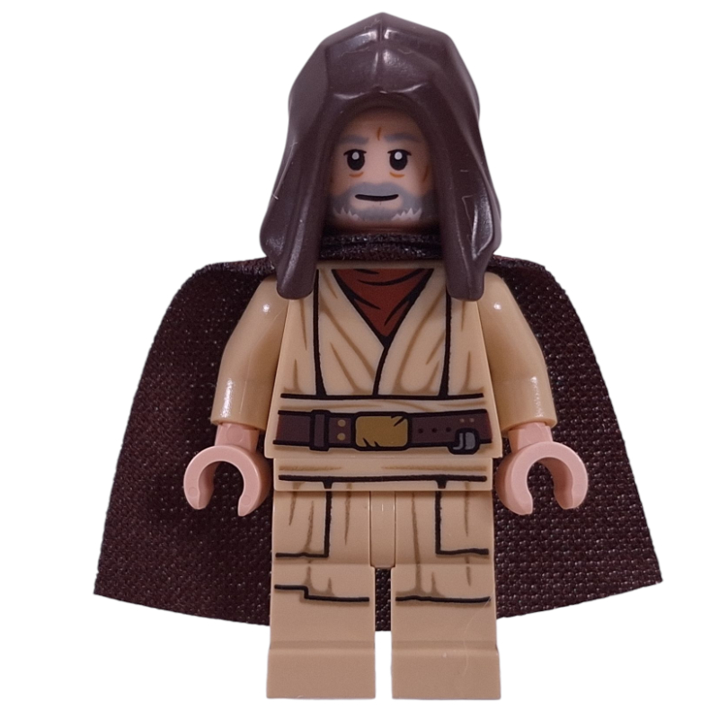 LEGO Obi-Wan Kenobi, Dark Brown Hood, Cloak (fig-016903)