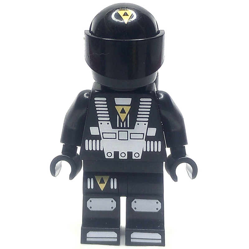 LEGO Blacktron I - Rerelease, Gold Logos (fig-016942)