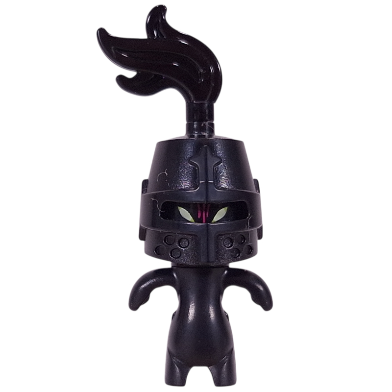 LEGO Grimspawn, Knight Helmet, Black Plume (fig-017070)