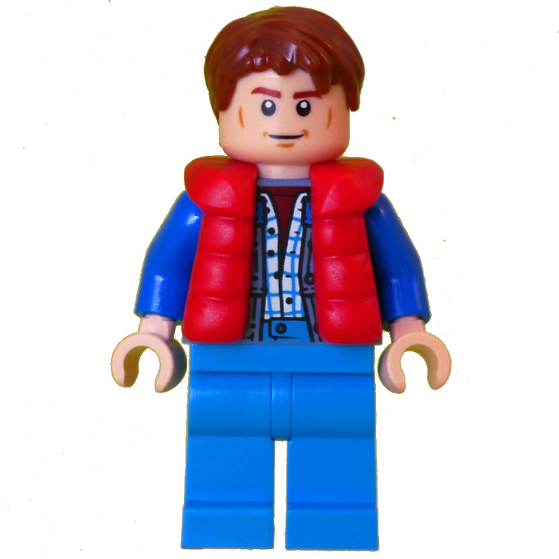 LEGO Marty McFly, Puffer Vest (fig-017169)