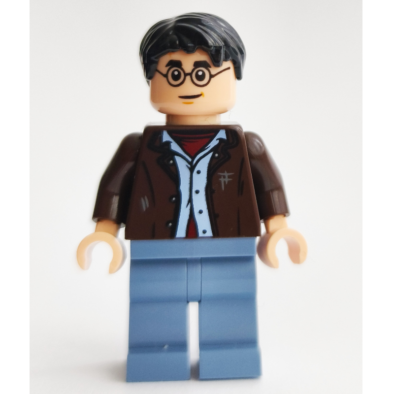 LEGO Harry Potter, Dark Brown Torso, Sand Blue Legs (fig-017219)