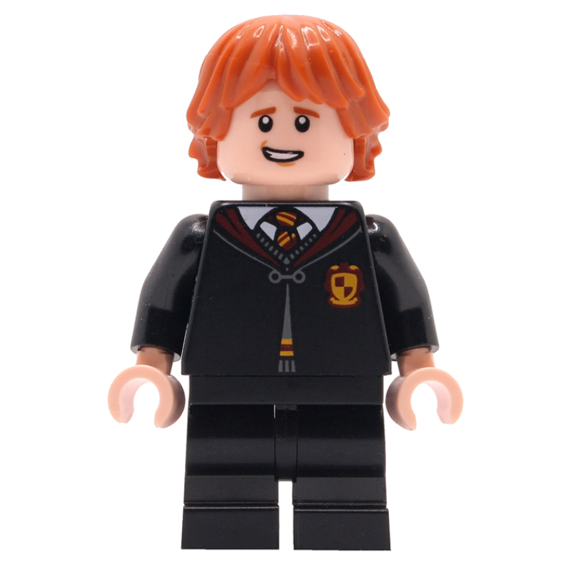 LEGO Ron Weasley, Black School Uniform, Medium Legs (fig-017226)
