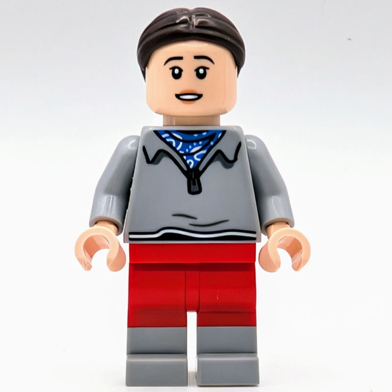 LEGO Eleven, Dark Brown Hair (fig-017233)