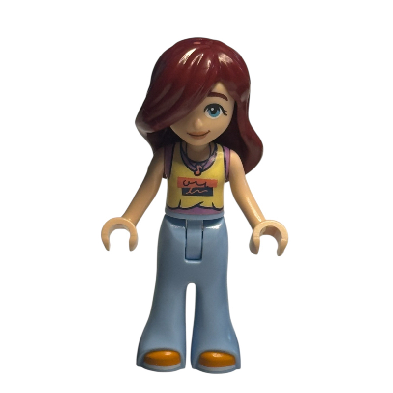 LEGO Paisley - Bright Light Yellow Top, Bright Light Blue Pants (fig-017259)