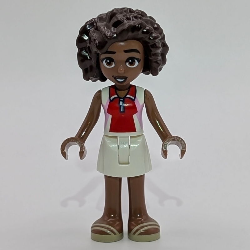 LEGO Aliya, Red Top, With Skirt (fig-017331)