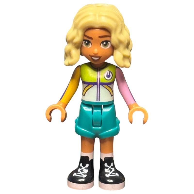 LEGO Nova, Lime Jacket, Dark Turquoise Shorts (fig-017332)