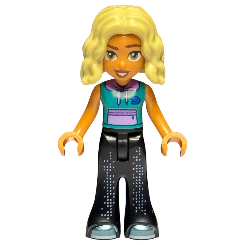 LEGO Nova, Dark Turquoise Top, Black Pants (fig-017337)