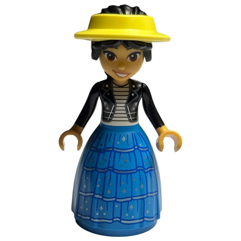 LEGO Liann, Black Jacket, Dark Azure Gown (fig-017338)