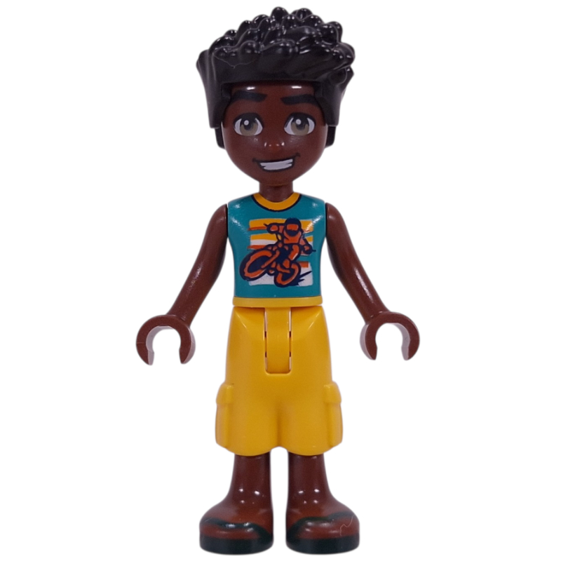 LEGO Zac, Dark Turquoise Top, Yellow Pants (fig-017353)