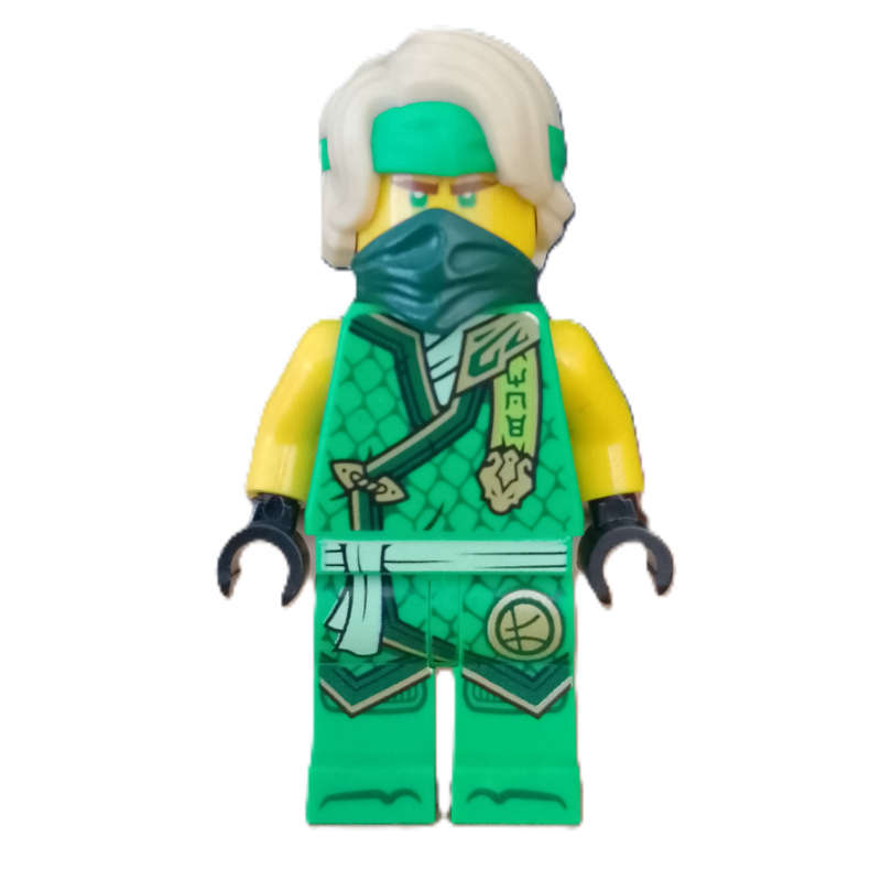 LEGO Lloyd, Bright Green Robes, Hair (fig-017398)