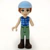 Autumn, Bright Light Blue Riding Helmet