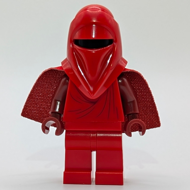 LEGO Royal Guard, Dark Red Hands, Short Cape (fig-017463)