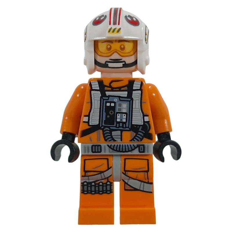 LEGO Luke Skywalker, Orange Rebel Pilot Outift (SMART Play) (fig-017470)