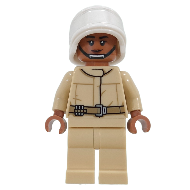 LEGO Rebel Crew, Sienna Brown Head (fig-017472)