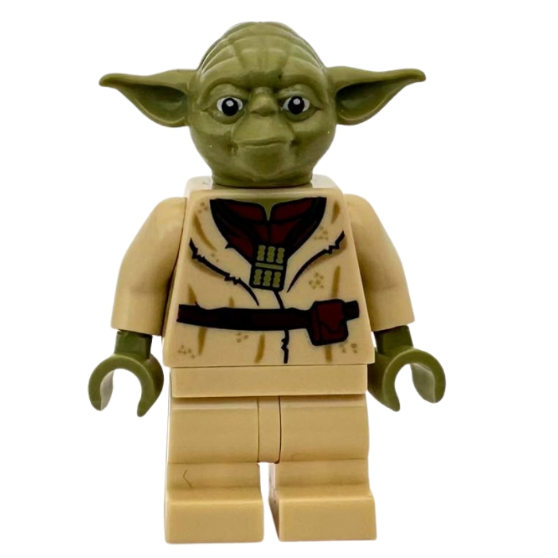 LEGO Yoda, Olive Green Head (SMART Play) (fig-017491)