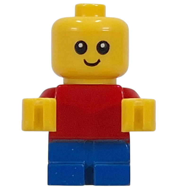 LEGO Baby, Red Torso, Blue Legs (fig-017493)