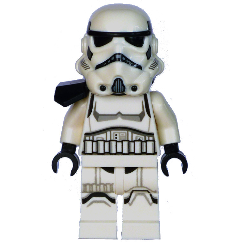 LEGO Imperial Remnant Stormtrooper, Medium Nougat Head, Pauldron (fig-017567)