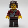 Dark Red Robes, Dark Brown Legs, Dark Brown Hair