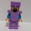 Steve, Nougat Face, Lavender Helmet and Armor