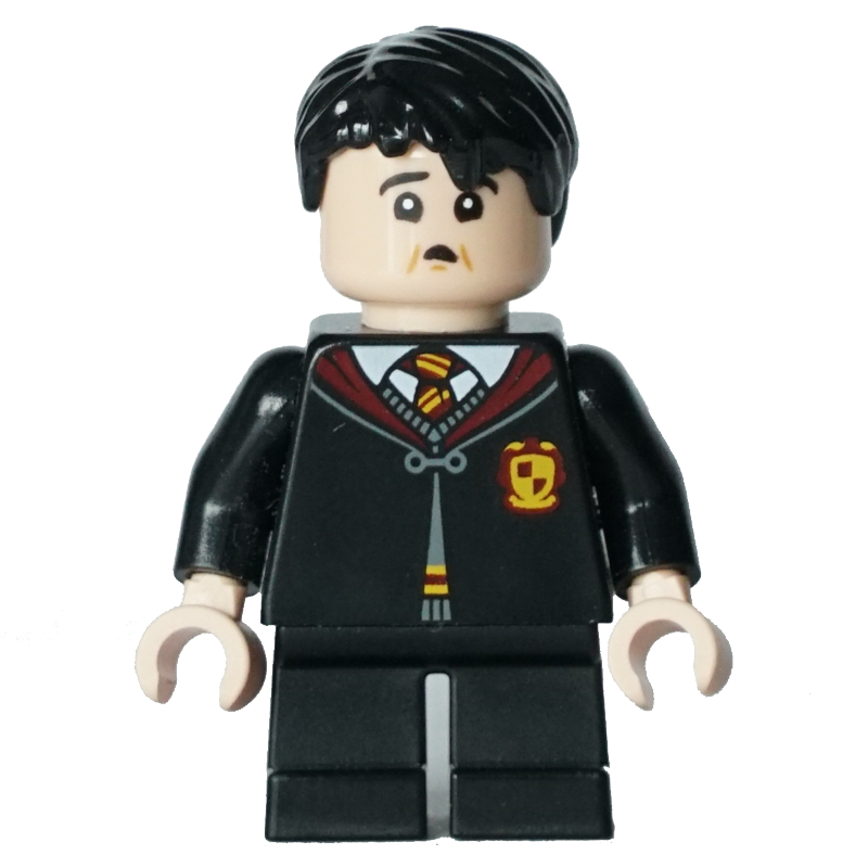 LEGO Vincent Crabbe / Ron Weasley, Gryffindor Robe with Crest (fig-017721)