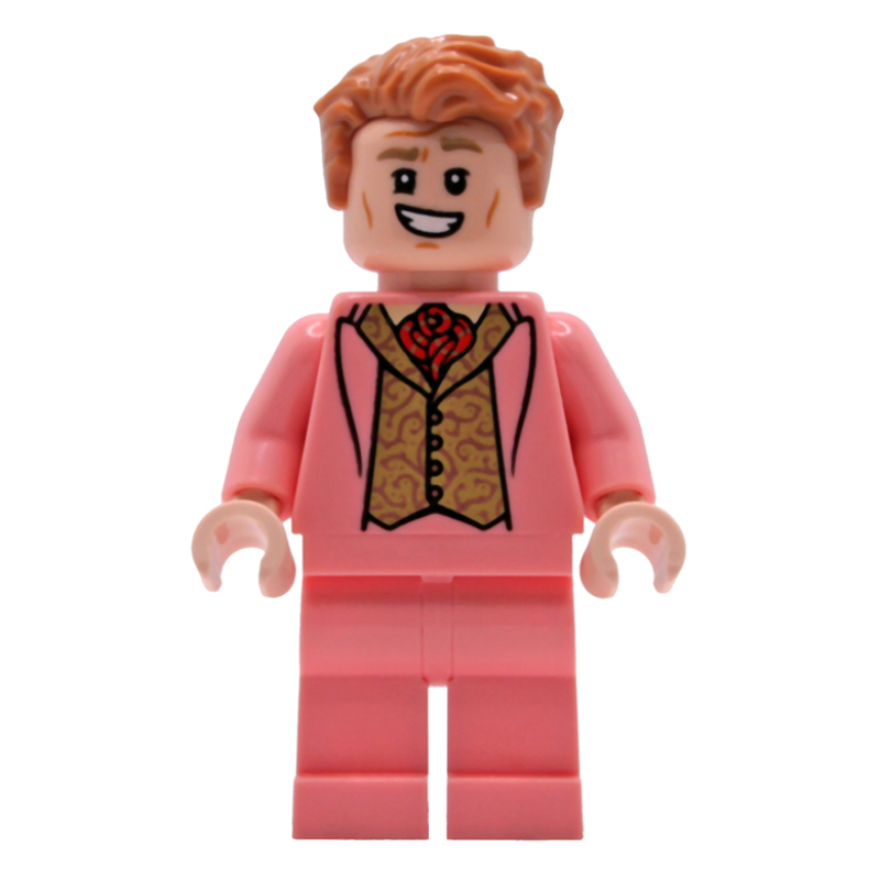 LEGO Professor Gilderoy Lockhart, Warm Pink Outfit (fig-017724)