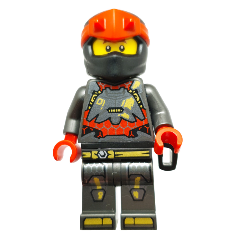 LEGO Jin, Pearl Titanium Suit (fig-017798)