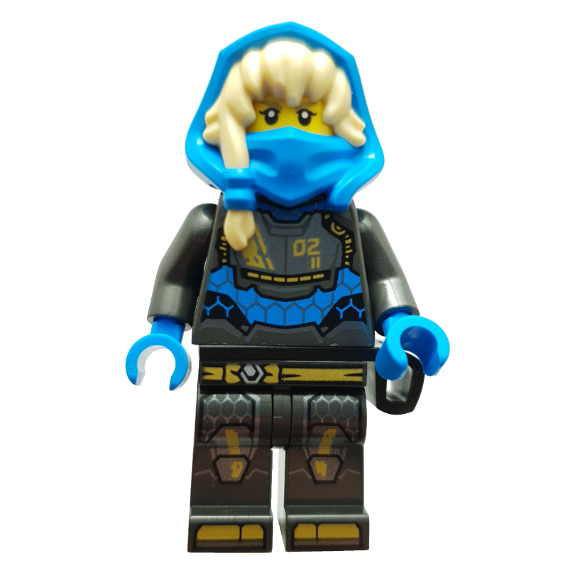 LEGO Mira, Pearl Titanium Suit (fig-017800)